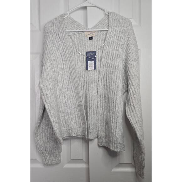Universal Thread Women's Light Grey Cardigan Sweater- Size Medium - Picture 1 of 4